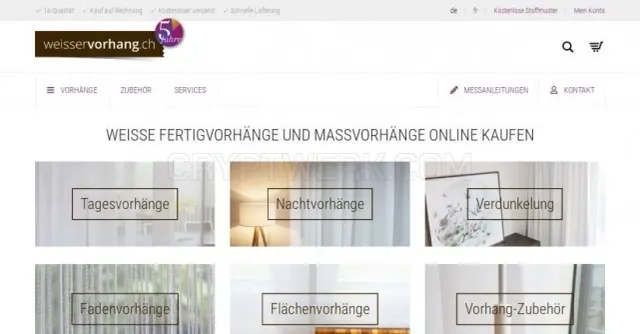 WhiteCurtain website