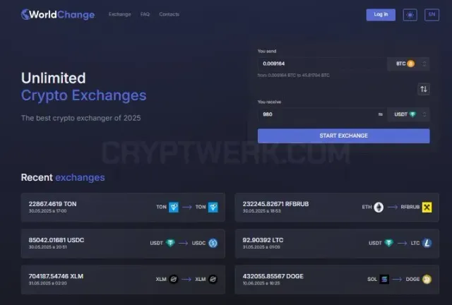 WorldChange website