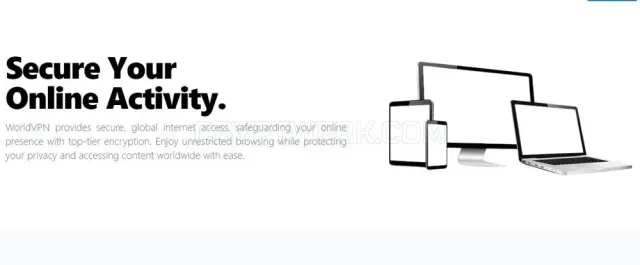 WorldVPN website