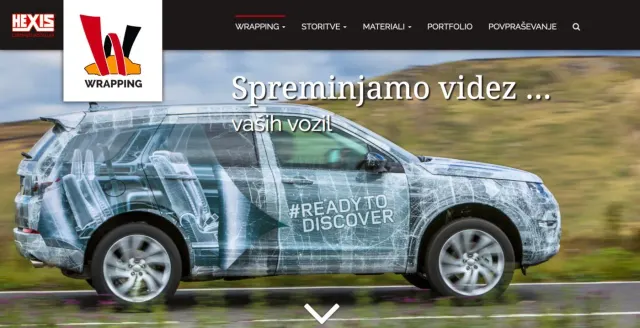 Wrapping website