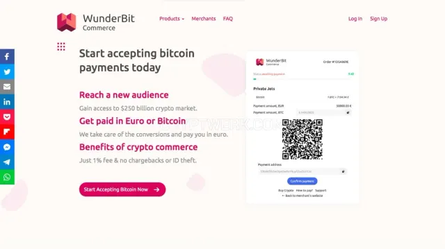 Wunderbit Commerce website