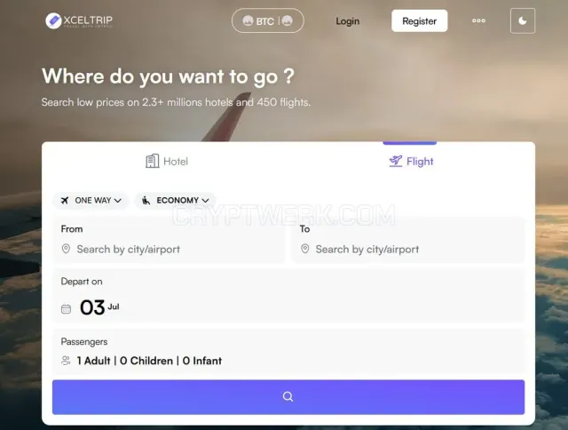 Xceltrip website