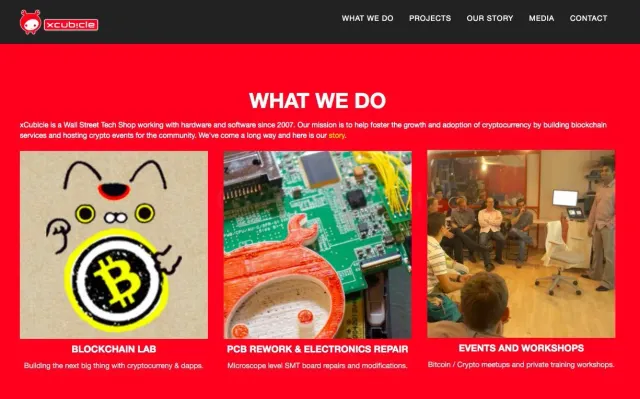 Xcubicle website