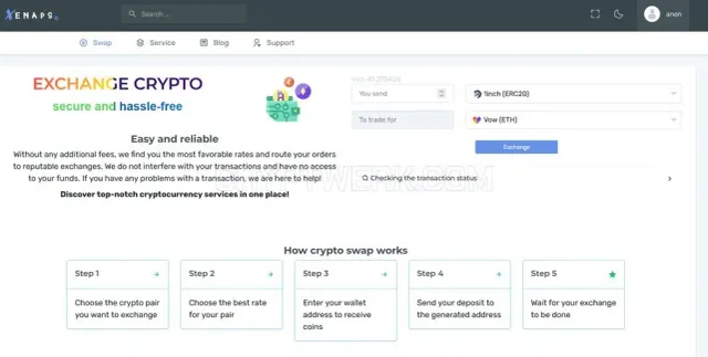 Xenaps website