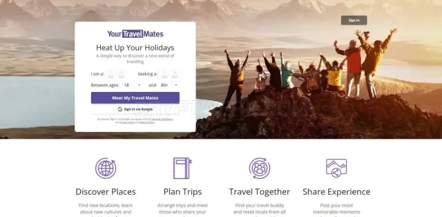 Yourtravelmates.com website