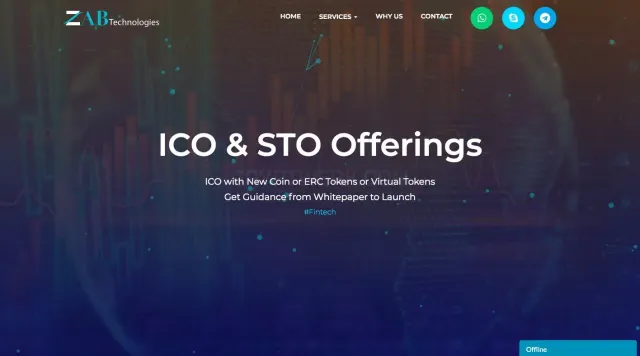 Zab Technologies website