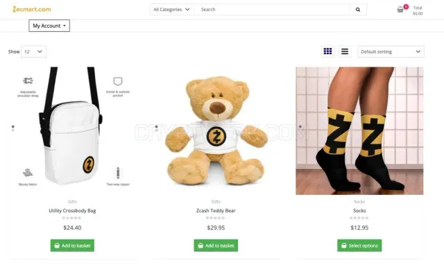 Zecmart.com website
