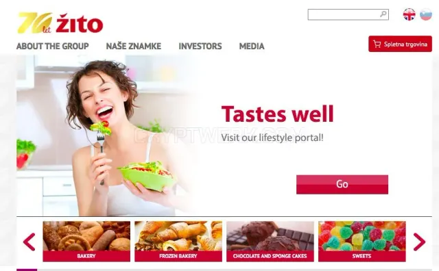Žito website