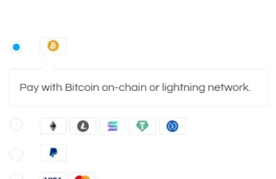 Get 15% off your order when you pay with Crypto!