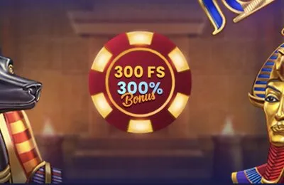 300% Up To $1,500 & 300 Free Spins
