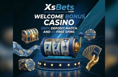 200% Deposit Match Welcome Bonus + 50 FS
