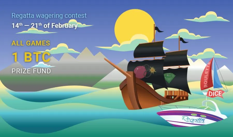 Valentine's Regatta for 1 BTC!