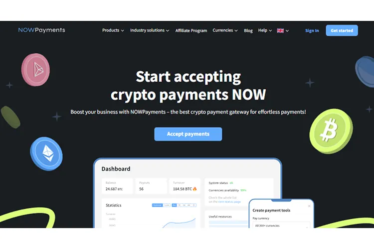 Different internet services accepting crypto as a payment