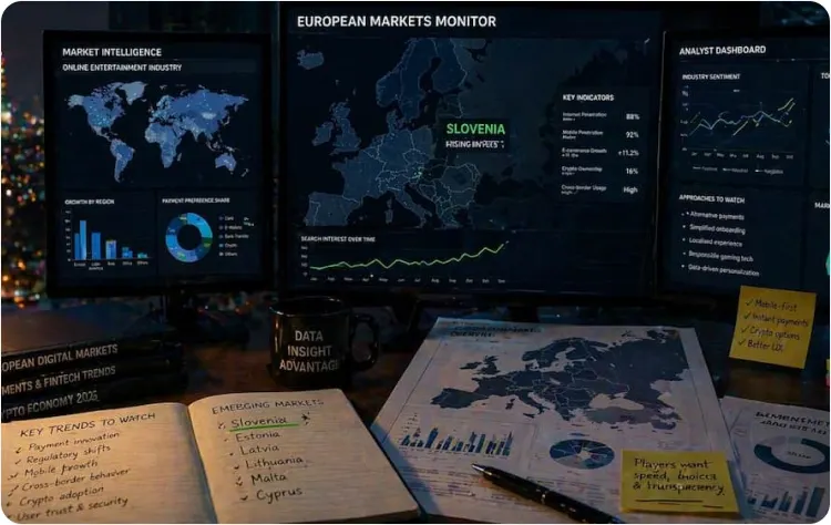 What Slovenia Tells Us About Europe’s Next Digital Gambling Markets