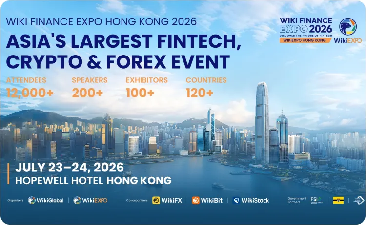 Wiki Finance Expo Hong Kong 2026: Asia's Largest Fintech & Web3.0 event Set for July!