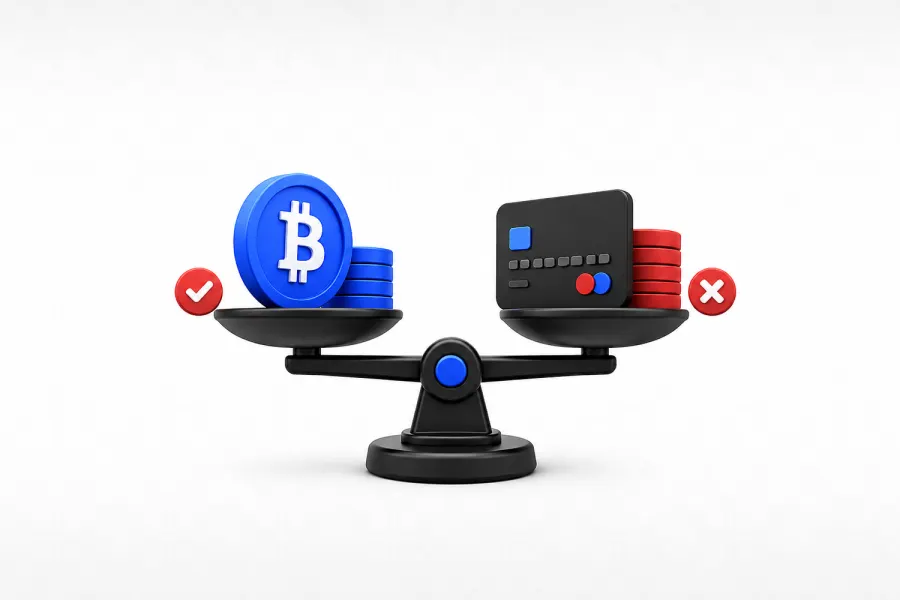 Crypto Payments vs. Traditional Payments: Key Differences for Online Merchants