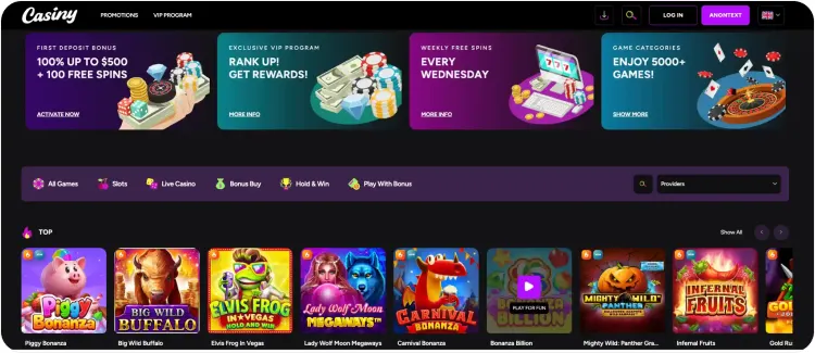 Safe and Anonymous: Crypto Gambling at Casiny Casino