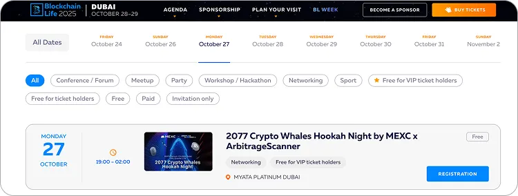 Best crypto trading bots | Found out at MEXC & ArbitrageScanner Side Event in Dubai