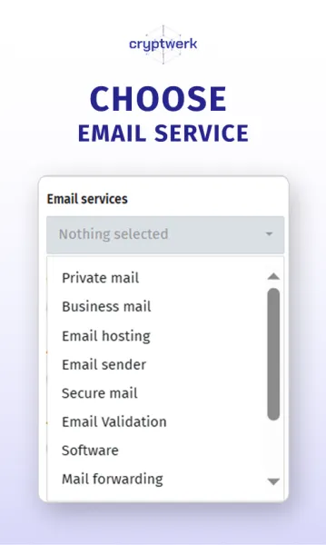 5 email services accepting cryptocurrencies as payment