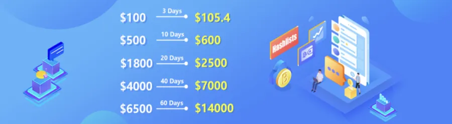Register and get $8 bonus, one of the best cloud mining of 2022
