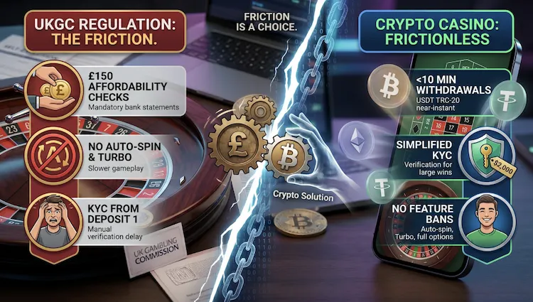 Why UK Gamblers Are Moving to Crypto Roulette Sites in 2026