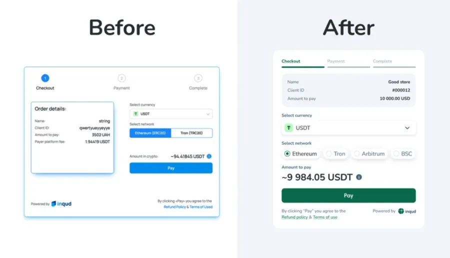 Key Upgrades to Inqud's Crypto Widget and System Announced, Enhancing Business Transaction Processes