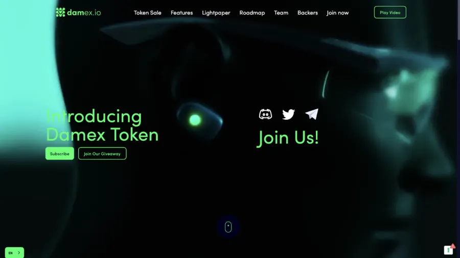 Damex token coming up on 19 April by IEO