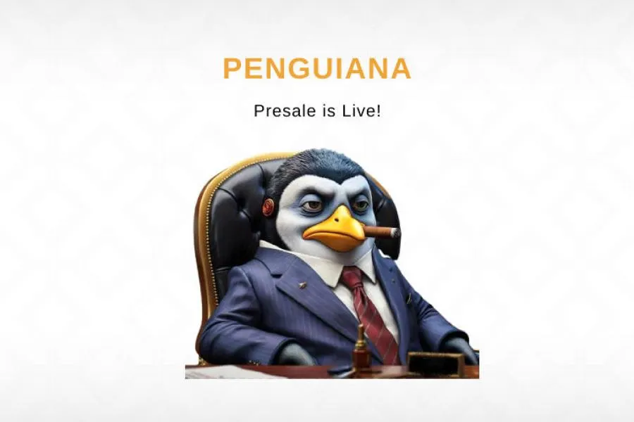Penguiana Sets The MemeCoin World Flapping with $PENGU Token Presale