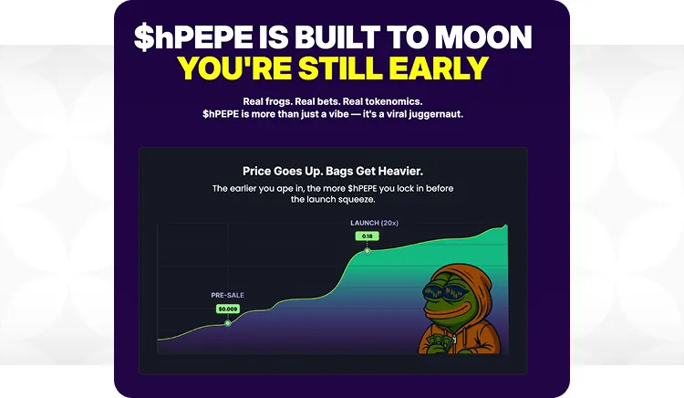 $hPEPE Presale: Why Degens Are Rushing In