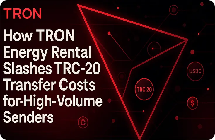 How TRON Energy Rental Slashes TRC-20 Transfer Costs for High-Volume Senders