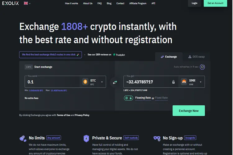 How to Exchange Cryptocurrency Fast: Services, Features, and Best Options