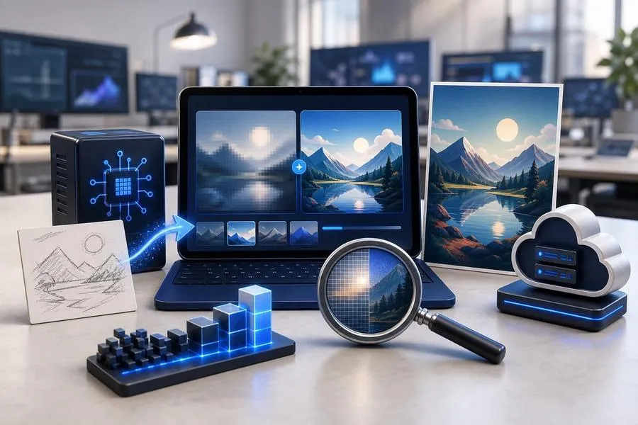 Review of the Best Online Image Upscalers and Free Image-to-Image Tools