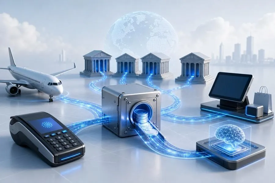 Emirates Activates Crypto Flight Payments as Visa and US Banks Expand Digital Money Infrastructure