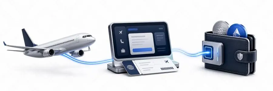Emirates Activates Crypto Flight Payments as Visa and US Banks Expand Digital Money Infrastructure
