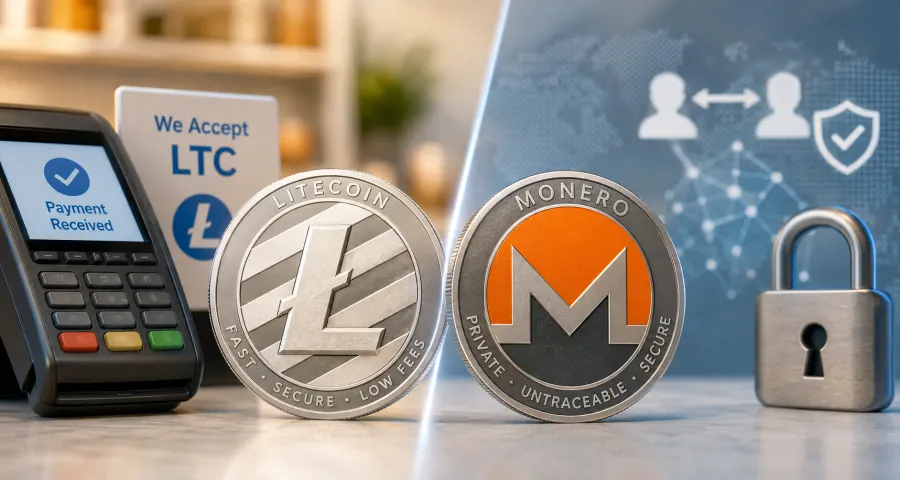 Litecoin vs Monero: Which Is Better for Payments in 2026?