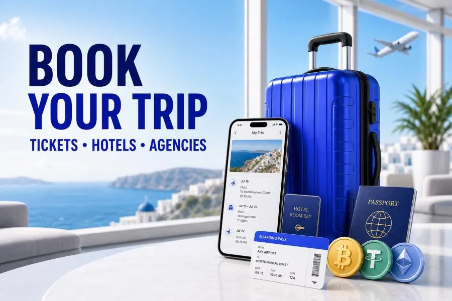 Summer Travel With Crypto in 2026: A Booking Checklist for Tickets, Hotels and Agencies