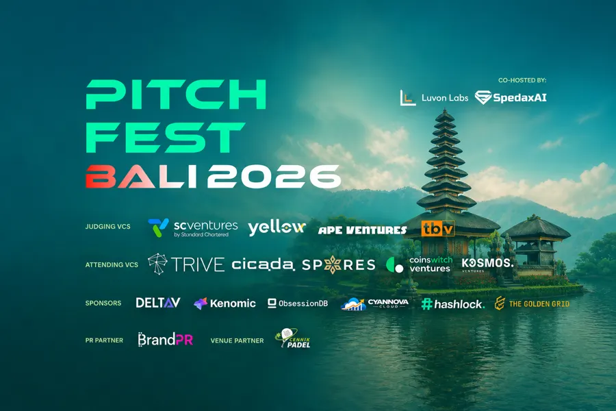 Pitch Fest Bali 2026: 15+ Startups, Leading Investors, $100K+ in Prizes