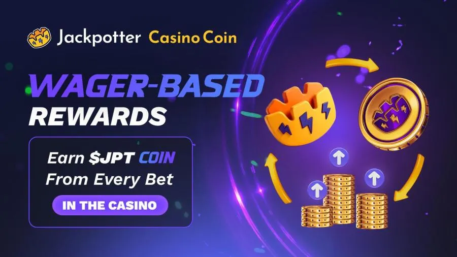 Jackpotter Casino Launches JPT: A Fixed-Supply Token Where Rewards Come From Every Casino Bet