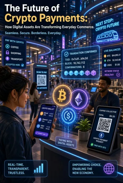 The Future of Crypto Payments: How Digital Assets Are Transforming Everyday Commerce