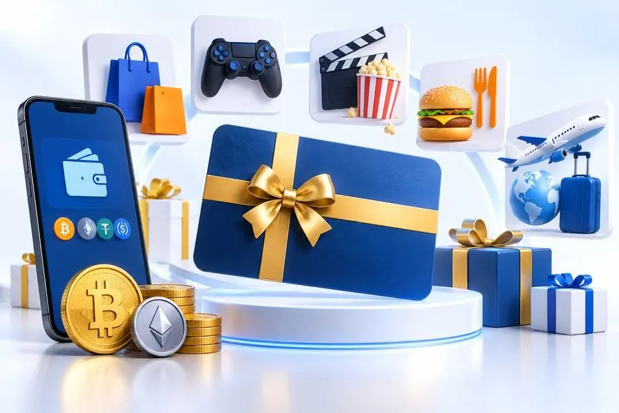 12 Best Gift Cards to Buy With Crypto in 2026