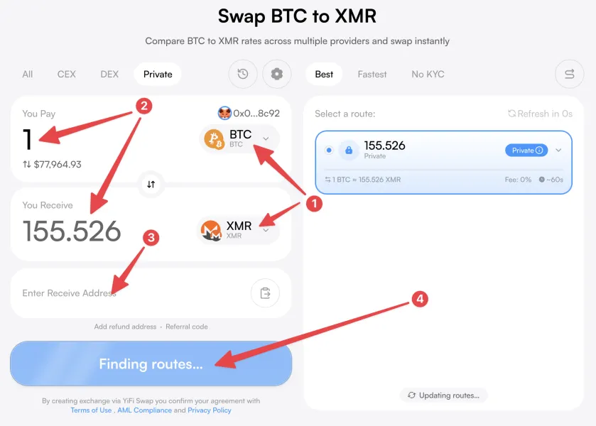 YiFi Review 2026: Private Crypto Swaps and Non-Custodial DeFi Yield