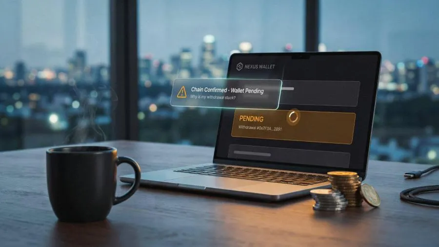Why Your Withdrawal Says "Pending" When the Chain Settled in Seconds