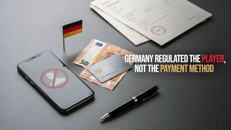 Germany Regulated the Player, Not the Payment Method