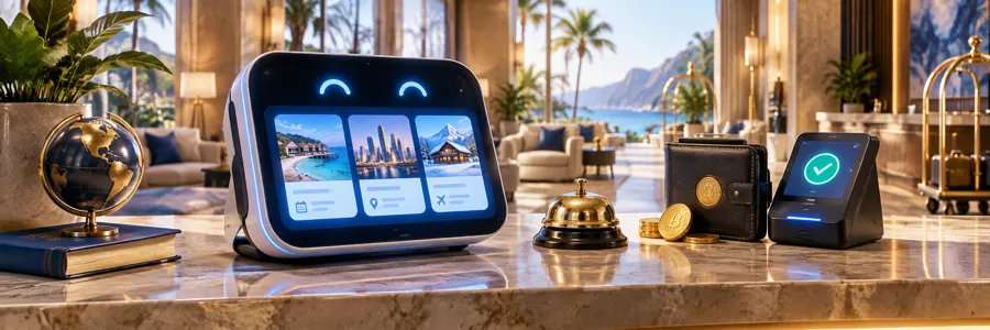 Gate Plans Visa Crypto Card as Travala Launches AI Booking and HSBC Tests Agent Payments