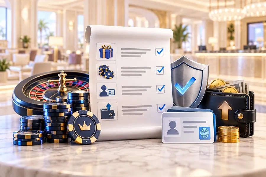 Wagering terms and verification risks when claiming bonuses at a new online casino