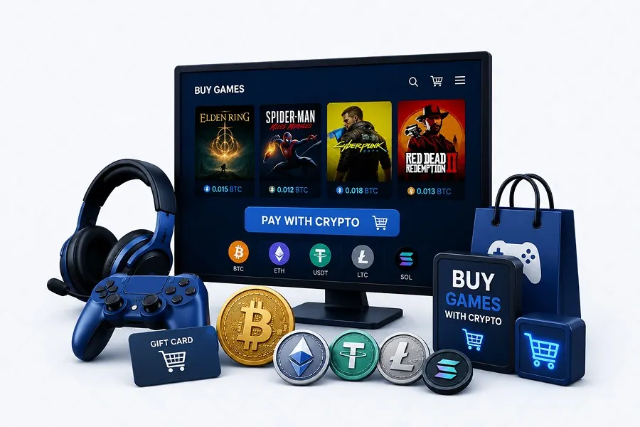 Where You Can Actually Buy Games With Crypto in 2026