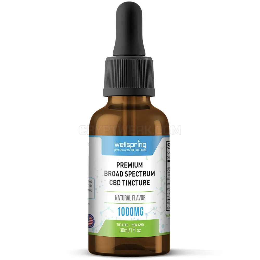 Broad Spectrum CBD Tincture 1000mg
