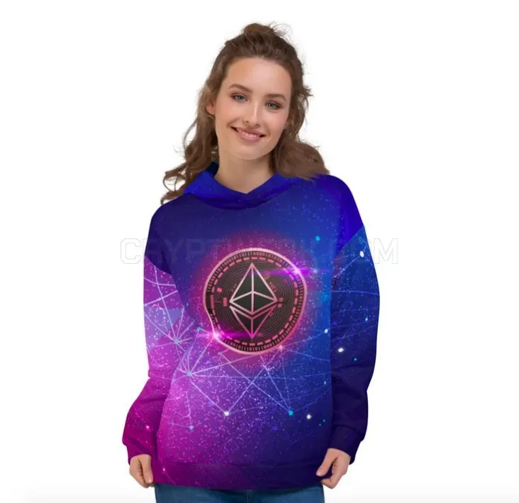 Ethereum AOP Women's Hoodie
