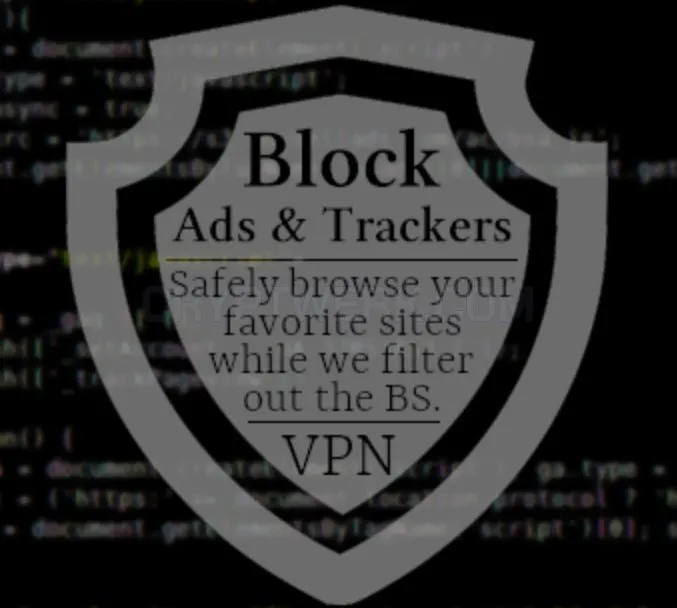 IncogNET VPN - 5 Locations - Blocks Ads, Trackers, and other "BS".