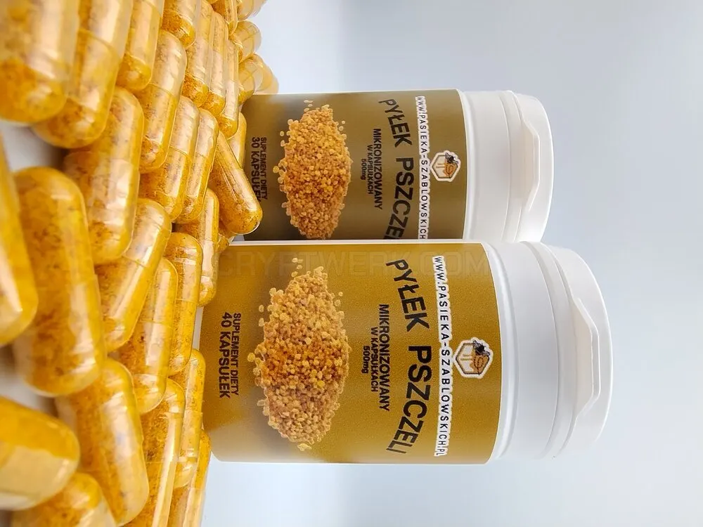 Micronized Bee Pollen Capsules